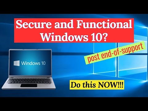 How to keep using Windows 10 Safely After Support Ends (2025 Guide)