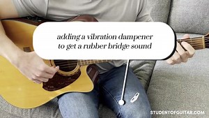 About Rubber Bridge Guitars & A Removeable/DIY Rubber Bridge!