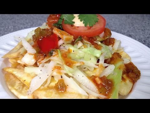 Cómo hacer tajaditas de plátano verde - fácil y rápido - Cocinando con Pamela - Episodio 45