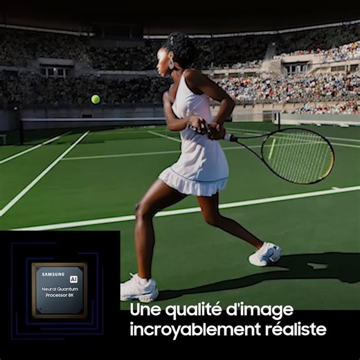 1.4K views | Le processeur Neural Quantum 8K crée une qualité d'image incroyablement réaliste qui repousse les limites de l'ultra haute définition. Profitez d'une immersion totale dans chaque scène. | Samsung | Facebook