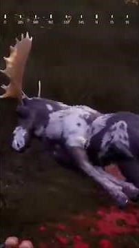 Encontrei um Alce LENDÁRIO MALHADO!! - Hunting Simulator 2 - Animais Lendários - PS4 - #1