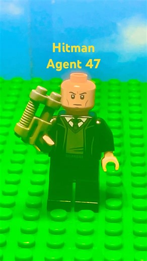 Lego Hitman Agent 47 #lego #hitman #agent47 #legominifigures #viral