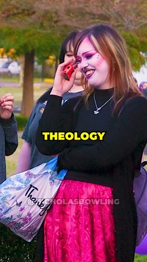 253K views · 10K reactions | Evolutionist STUMPED by Basic Question Gospel T-Shirts  https://store.nicholasbowling.com/ Support the ministry financially  https://NicholasBowling.com/Partner Join the Discord Community https://discord.gg/nicholasbowling The Gear We Use  https://kit.co/nicholasbowling Gospel Tool  https://www.nicholasbowling.com/gospeltools #jesus #streetpreacher #pride | Nicholas Bowling | Facebook