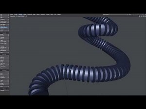 LightWave Model - Corrugated Hose #2