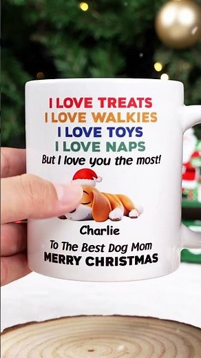 Love You The Most Snow Ver - Personalized Custom Coffee Mug