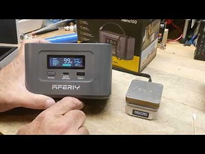 #2276 AFERIY 145W DC Power Bank 31000mAh LiFePO4 Battery Nano100