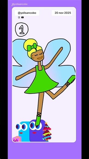 tinkerbell inspired fairy 🧚🏽‍♀️🍀💚 #fae #digitalart #figma #illustration #faeries