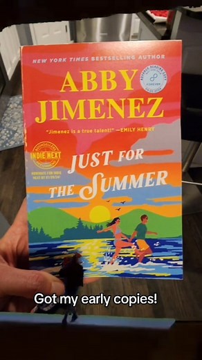 The Traveling ARC Program has officially started in my reader group on Facebook! This is where we share seven copies of Just for the Summer within the group so members can read it early. Join at the link in my bio or at the link here: https://www.facebook.com/groups/TheFriendZoneBook/?ref=share_group_link #justforthesummer | Abby Jimenez