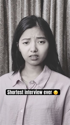 Shortest interview ever #interview #minivlog