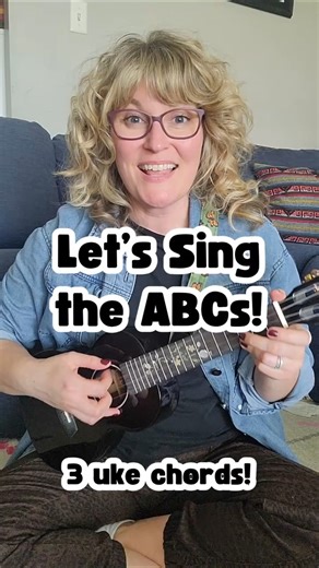 ABC Song for Preschool Teachers! 🎸 Easy Ukulele Chords: C, F, G