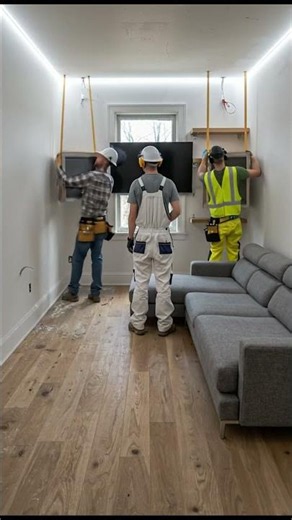 College Student's Filthy Man Cave Transformed Into a Minimal Luxury Lounge! 🤯