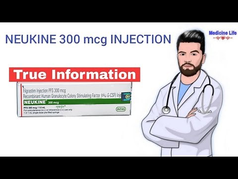 Neukine 300 mcg Injection, Neukine 300mcg injection/filgrastim (G-CSF)300mcg PFS/vials