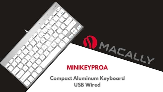 Small USB Keyboard for Mac and PC