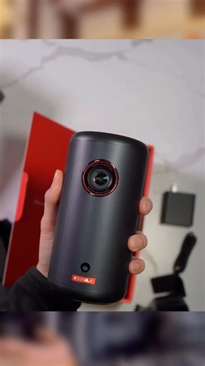 Power Bank Size Projector That Replaces TV 😮#shorts #ytshorts