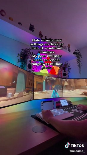 Ultimate RTX 4090 Gaming Experience with Triple 4K Monitors