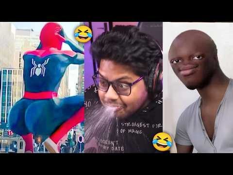 TRY NOT TO LAUGH BUT WE HAVE WATER IN OUR MOUTH CHALLENGE 🤣 | Funny Shorts Compilation | Part 73