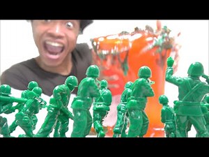Green Soldiers: Slime Battleグリーンアーミーメン緑の兵隊と戦ってみた スライム編