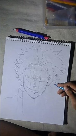 how to draw anime Drawing Sanemi Shinazugawa♥️✨|Demon Slayer