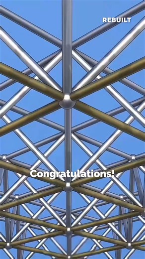 From unstable pyramids to architectural masterpieces—here's how space frame structures revolutionized modern construction. | ReBuilt