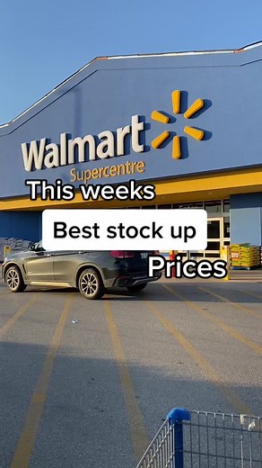 Always use coupons & price match when you can. #stockupprices #walmartcanada #canadiangroceries
