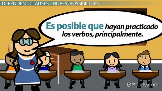 Dependent Clauses & the Present Perfect Subjunctive in Spanish