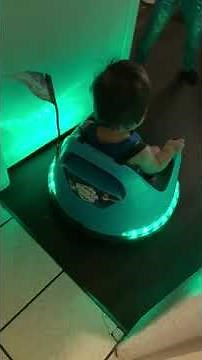 Ride On Electric Bumper Car for Kids & Toddlers, 12V 2-Speed, Ages 1, 2, 3, 4, 5 Year Old Girls Chri