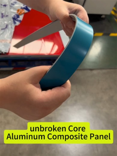 good quality unbroken core aluminum composite panel use for indoor and outdoor#acp #ACM #dIBOND #ALUCOBOND