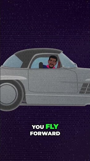 Braking Physics: Smooth Deceleration vs. Sudden Stops! #neildegrassetyson #shorts