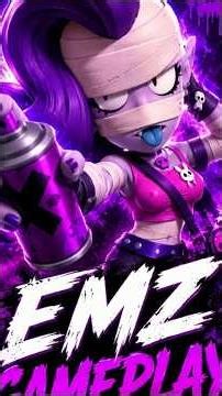 EMZ GAMEPLAY! 💜 Toxic Spray Domination! | #brawlstars