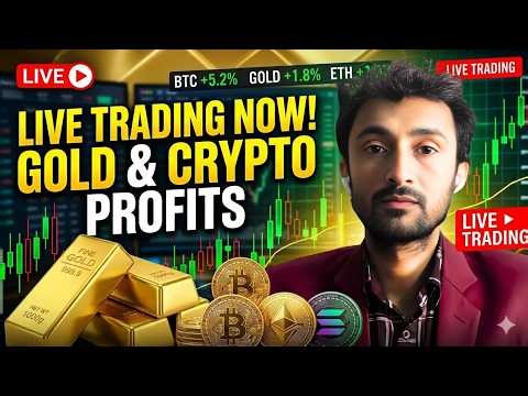 LIVE TRADING CRYPTO BITCOIN GOLD | 16 April 2026 #trading #bitcoin #livetrading #forex #gold