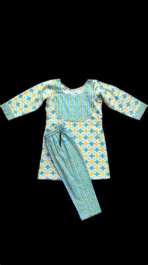 12K views · 175 reactions | Stylish Designer Baby Kurti with Pocket Pant Cutting & Stitching Step-by-Step Sewing Tutorial | Creative Craft Studio | Facebook