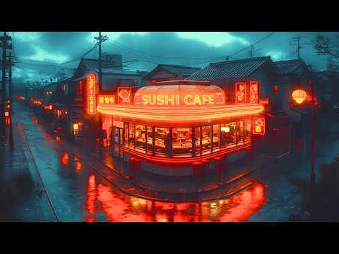 Tokyo Midnight Rainstorm 🌙 Lofi Beats for Stress Relief & Sleep