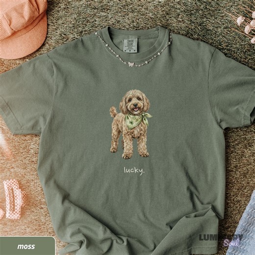 Cockapoo Comfort Colors® Shirt | Saint Patricks, St Paddys Day Dog Breed Tee for Dog Mom, Dog Dad, Dog Groomer, Vet Tech, Dog Lover - Etsy