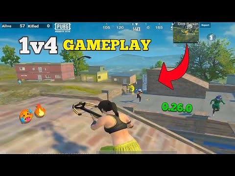 PUBG Lite is BACK♥️🔥 | 1v4 | 0.26.0 GAMEPLAY