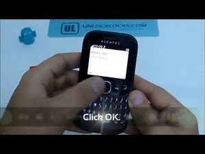 How To Unlock Alcatel One Touch 30.74 (OT-3074M) by unlock code.