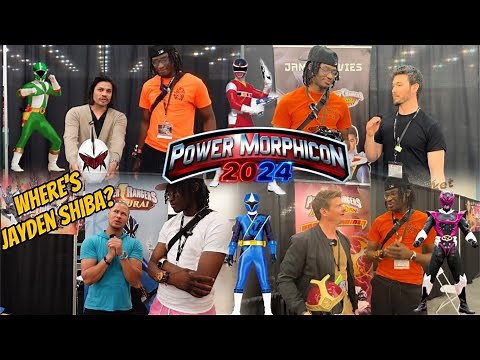 RANGERTOWA ASKED THE REAL QUESTIONS TO REAL POWER RANGER!! | POWER MORPHICON 2024 INTERVIEWS