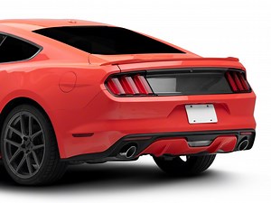Mustang Decklid Panel; Carbon Fiber Print (15-23 Mustang) - Free Shipping