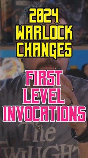 2024 Warlock Changes - First Level Invocations