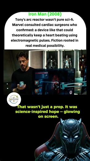 Iron Man's Arc Reactor Was Inspired By REAL Medical Tech!!😱💙#marvel #avengers #ironman
