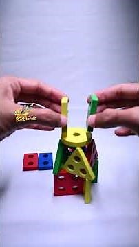 Creative Tower Building with Colorful Toys | Fun Learning for Kids | BoxStories
