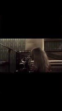 Sabrina Carpenter during the making of "Man's Best Friend" 🐾