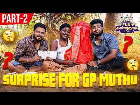 கண்கலங்கிய GP Muthu♥️ | Part -2 | Fun Panrom Vlogs | Blacksheep