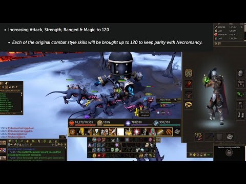 Runescape: I'm training all combat skills to 120 for this