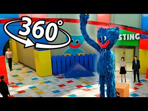 Huggy Wuggy Hour of Joy 360° VR! Poppy Playtime Secret Scene: Chapter 4