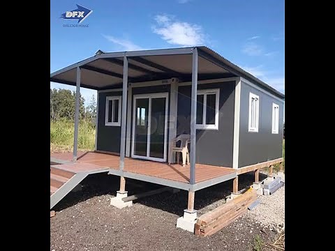 Luxury design 75sqm expandable granny mobile homes with 2 bedrooms in Australia