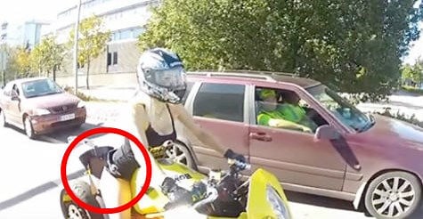 Why it's not ok to wear short skirts on motorcycle | Hot Video