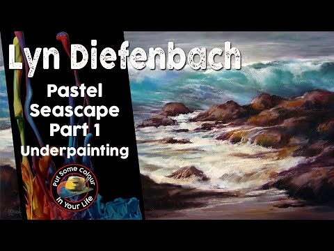 Painting a Pastel Seascape - Part 1 with Lyn Diefenbach | Colour In Your Life
