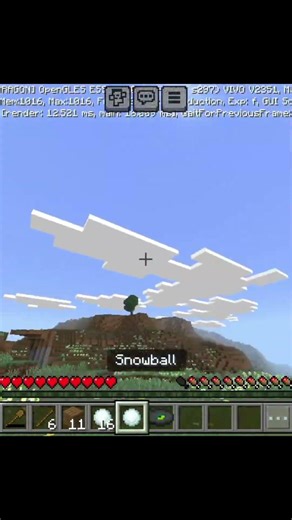 "Minecraft but snowballs Are INSANELY OP... this shouldn't be allowed"🥶☠️