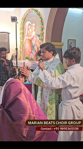 Blessing Of The Crown (കിരീടം വാഴ് വ്) Malankara Syrian Catholic Church Celebrated by Rev.Fr.John Maruthoor Choir Conducted by Marian Beats Choir Group Mulavana Contact : 9895365338 , 9544521159 #malankara_catholic #kireedam_vazhavu #marian_beats #wedding_choir | Marian Beats Choir Group , Mulavana