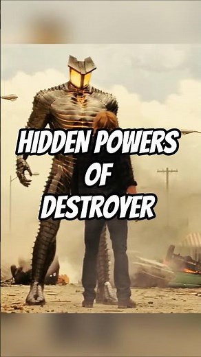 Hidden Powers Of Destroyer🥶| Marvel